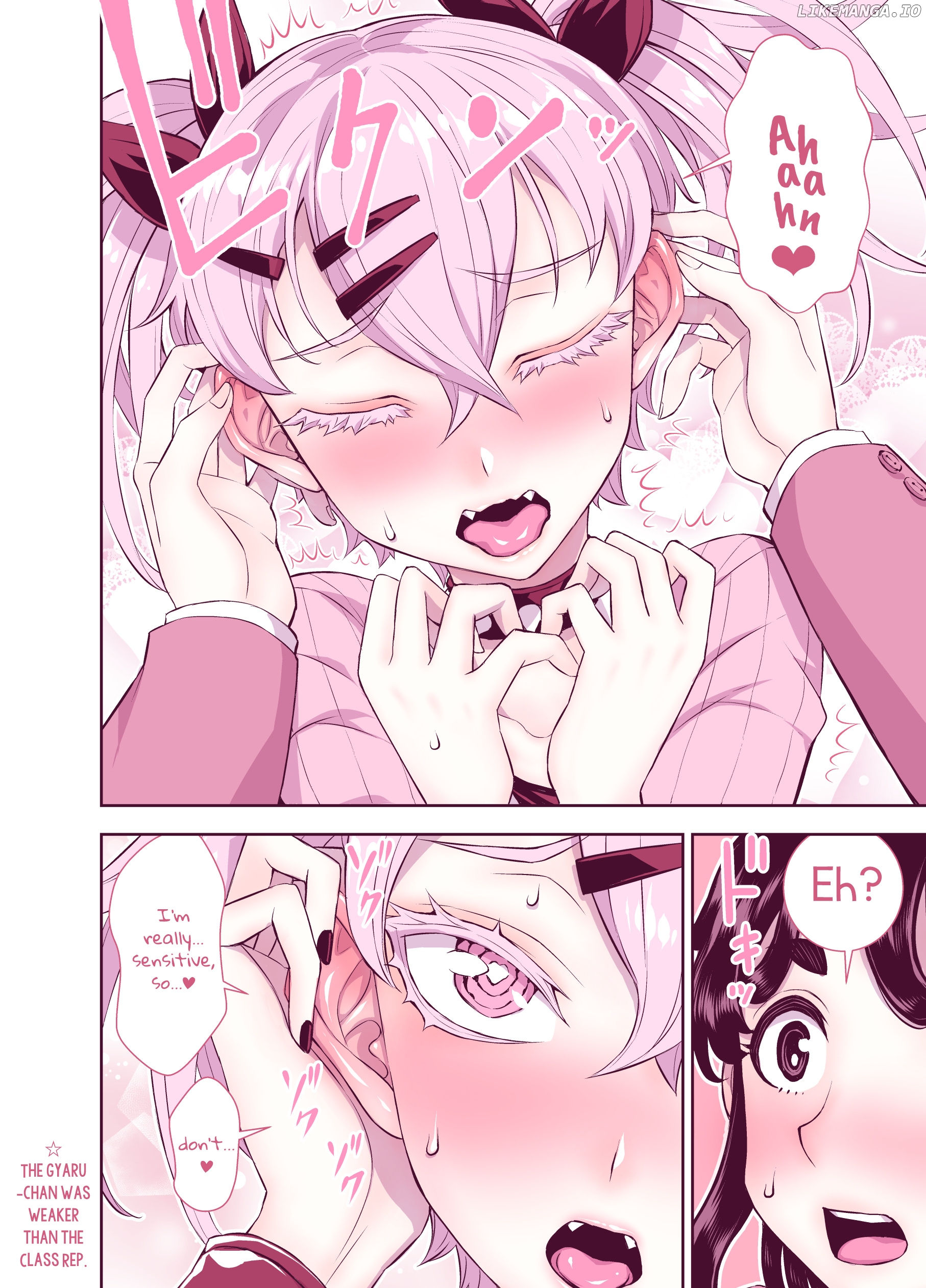 The Class Rep With Weak Ears And The Punk Gyaru-Chan Who Attacks Ears chapter 15.7 - page 2