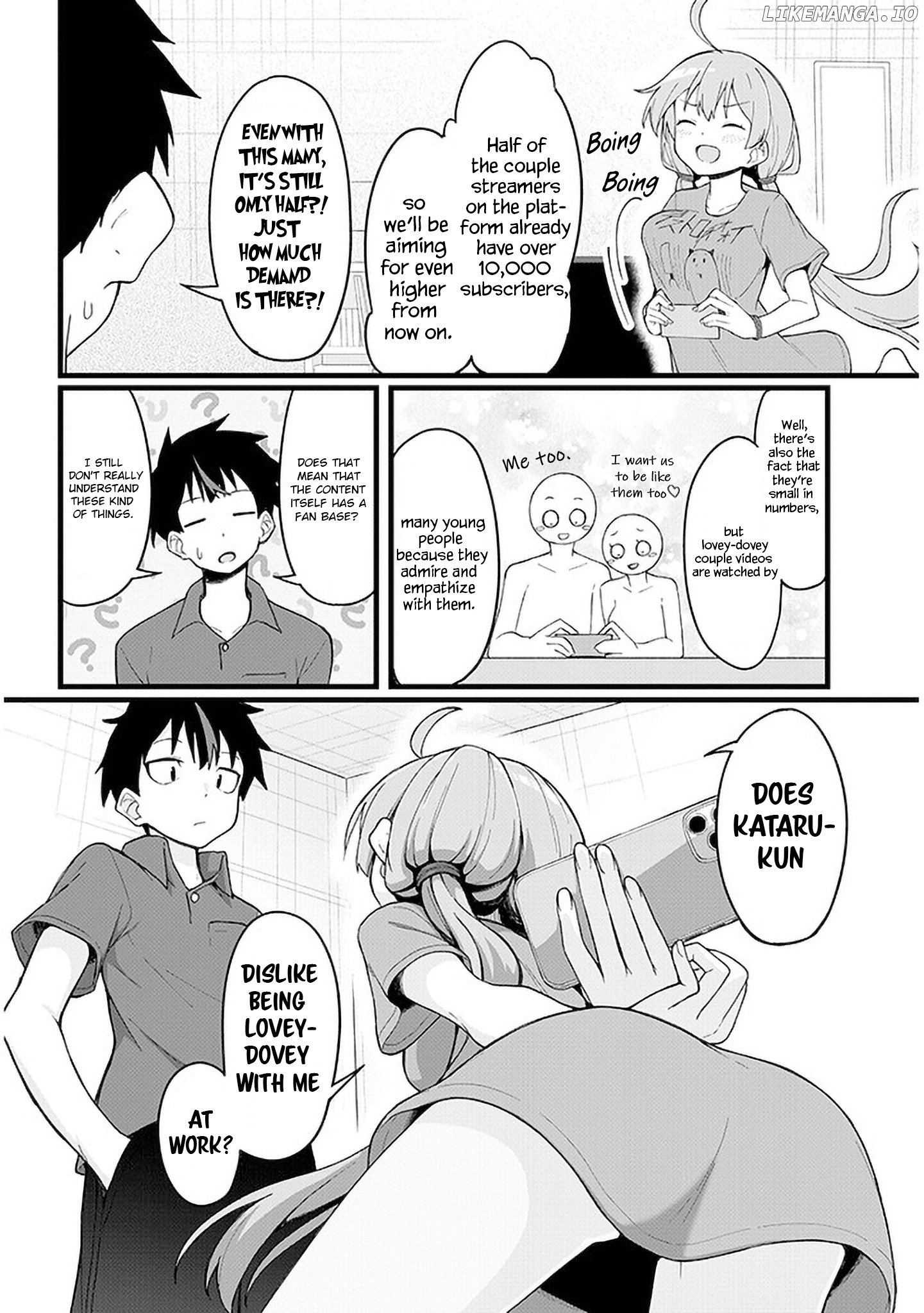 Koisuru Business Couple Haishinsha chapter 2 - page 4