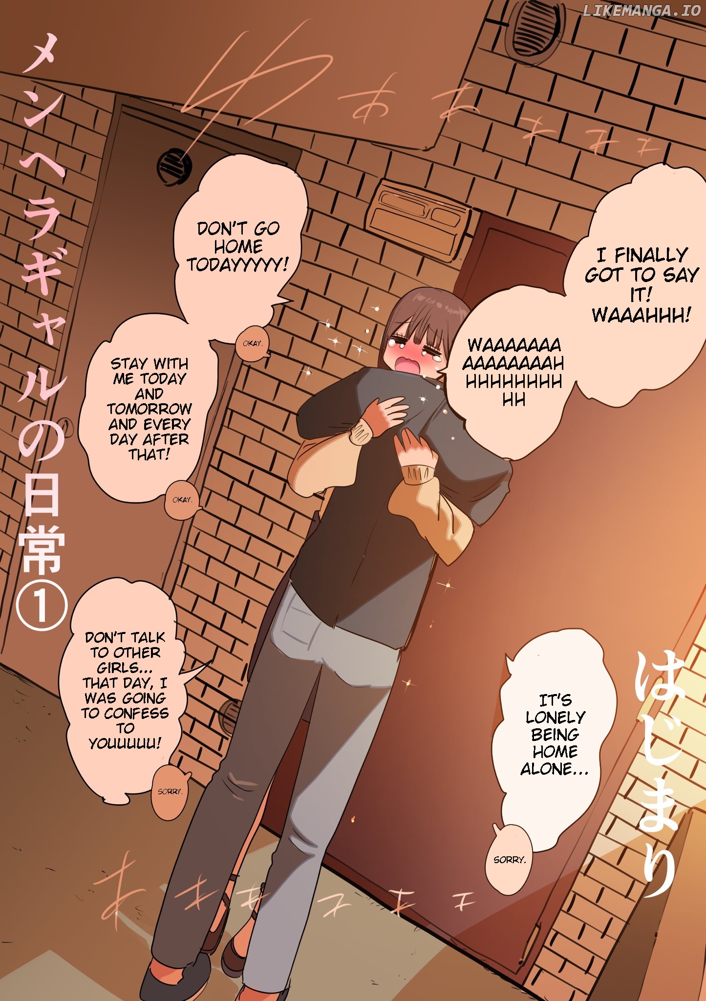 10 Nichi-Go Kokuhaku Suru Menhera Gyaru Tsui chapter 7 - page 2