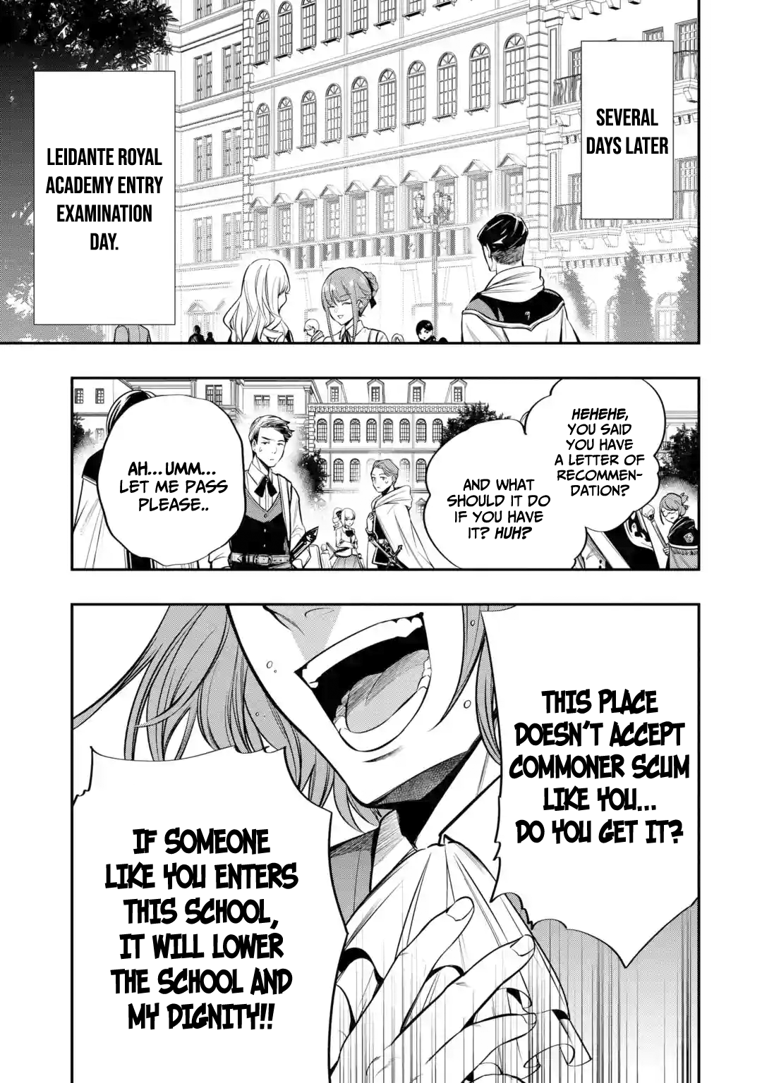 Oukoku No Saishuu Heiki, Rettousei To Shite Kishi Gakuin E chapter 1.3 - page 2