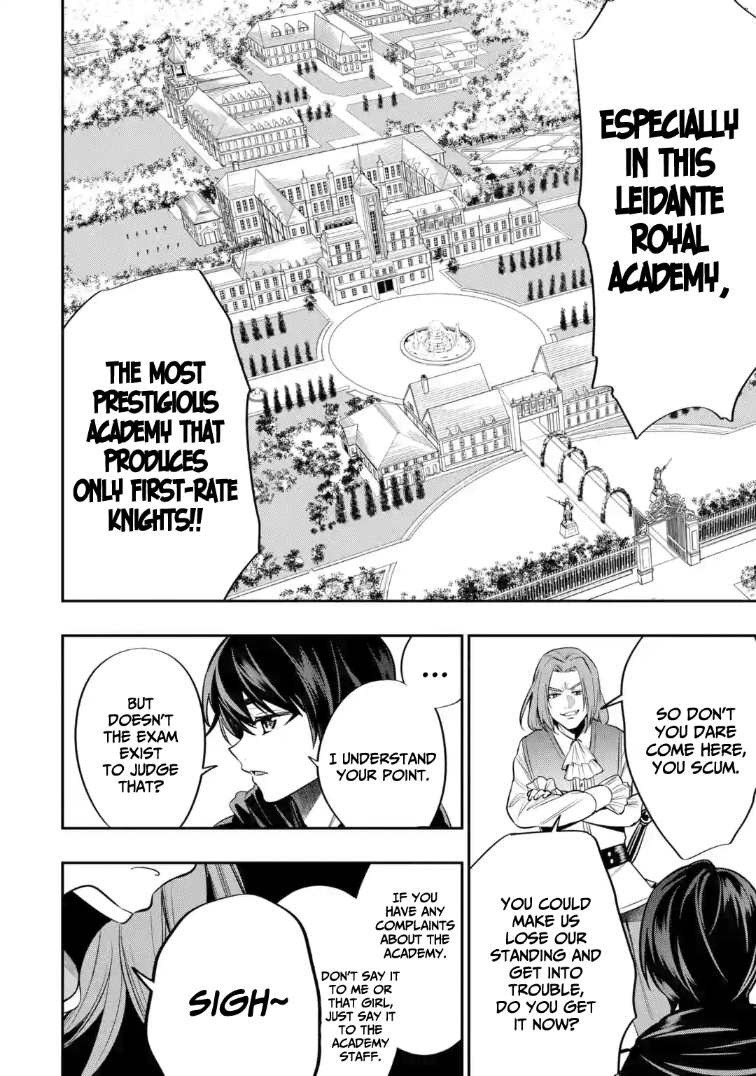 Oukoku No Saishuu Heiki, Rettousei To Shite Kishi Gakuin E chapter 1.3 - page 9