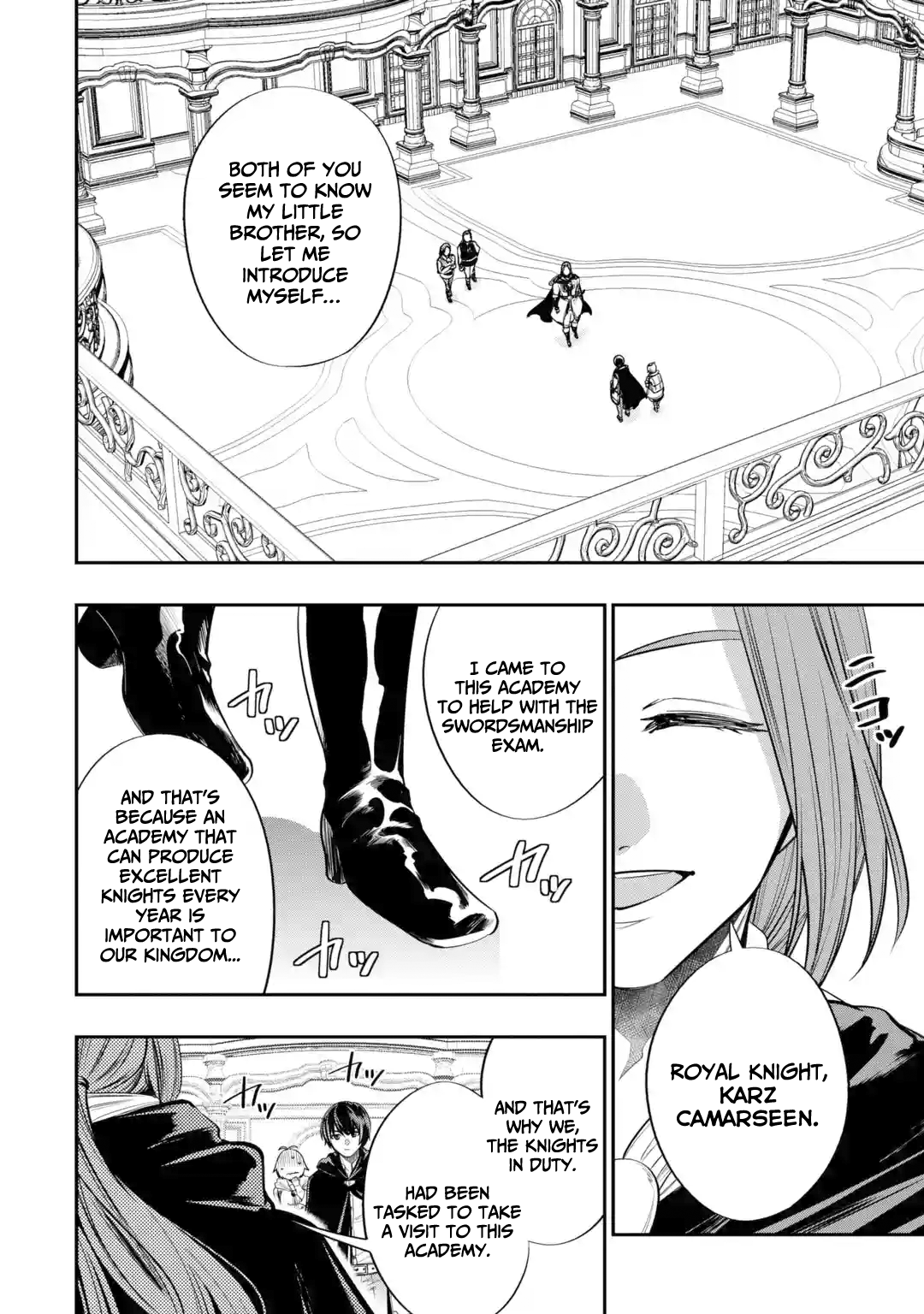 Oukoku No Saishuu Heiki, Rettousei To Shite Kishi Gakuin E chapter 3 - page 3