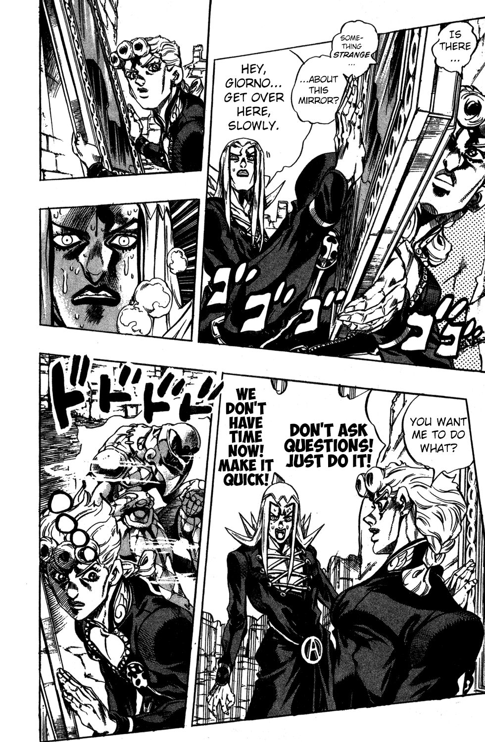 Jojo's Bizarre Adventure Part 5 - Vento Aureo chapter 41 - page 3
