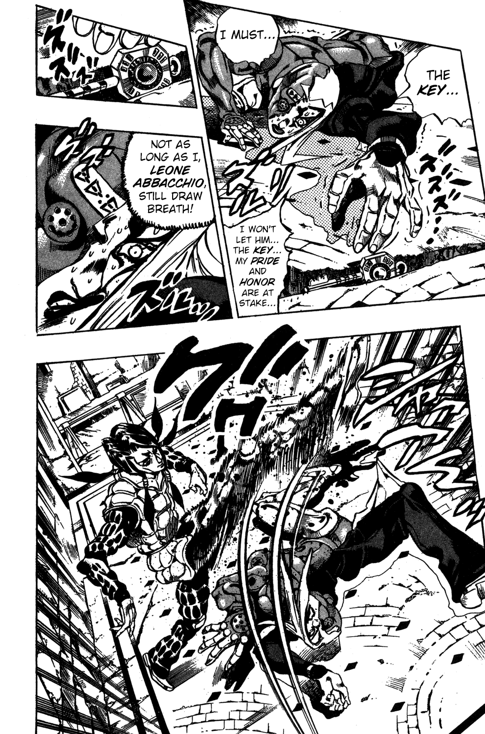 Jojo's Bizarre Adventure Part 5 - Vento Aureo chapter 44 - page 3