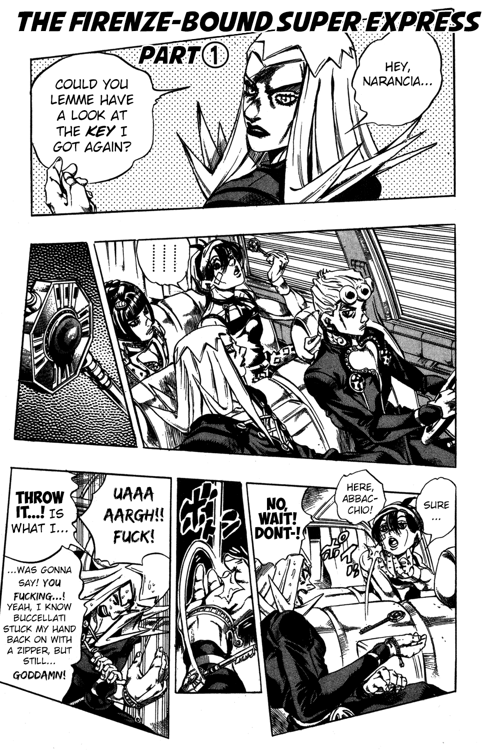 Jojo's Bizarre Adventure Part 5 - Vento Aureo chapter 47 - page 2