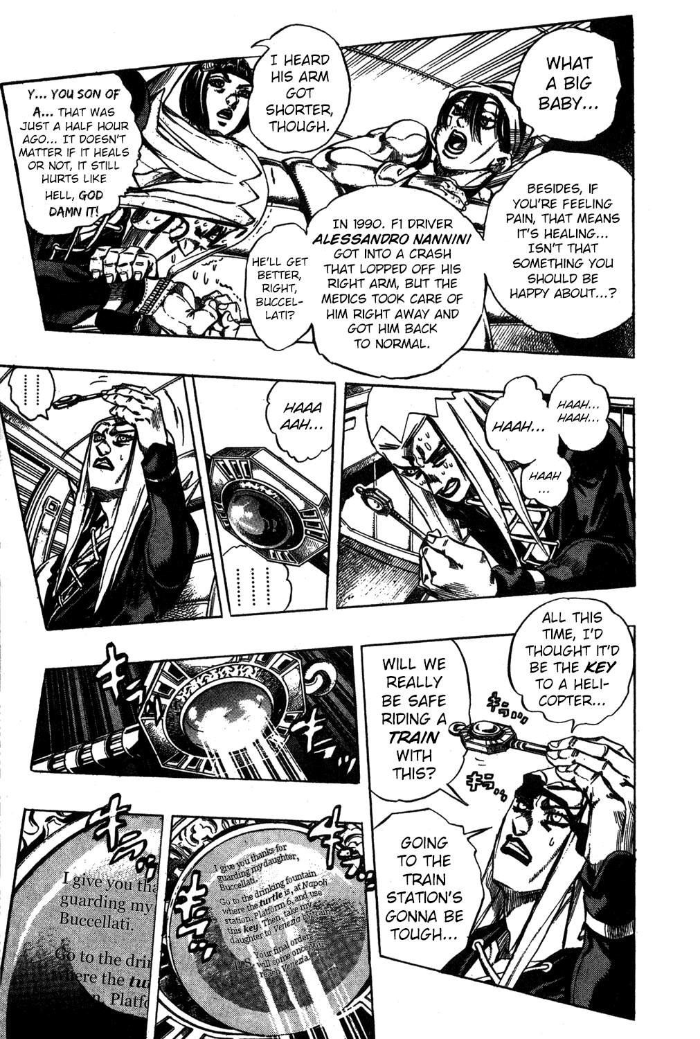 Jojo's Bizarre Adventure Part 5 - Vento Aureo chapter 47 - page 4