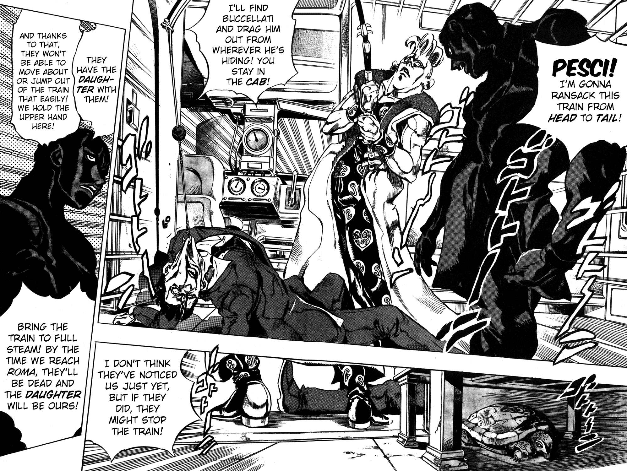 Jojo's Bizarre Adventure Part 5 - Vento Aureo chapter 49 - page 3