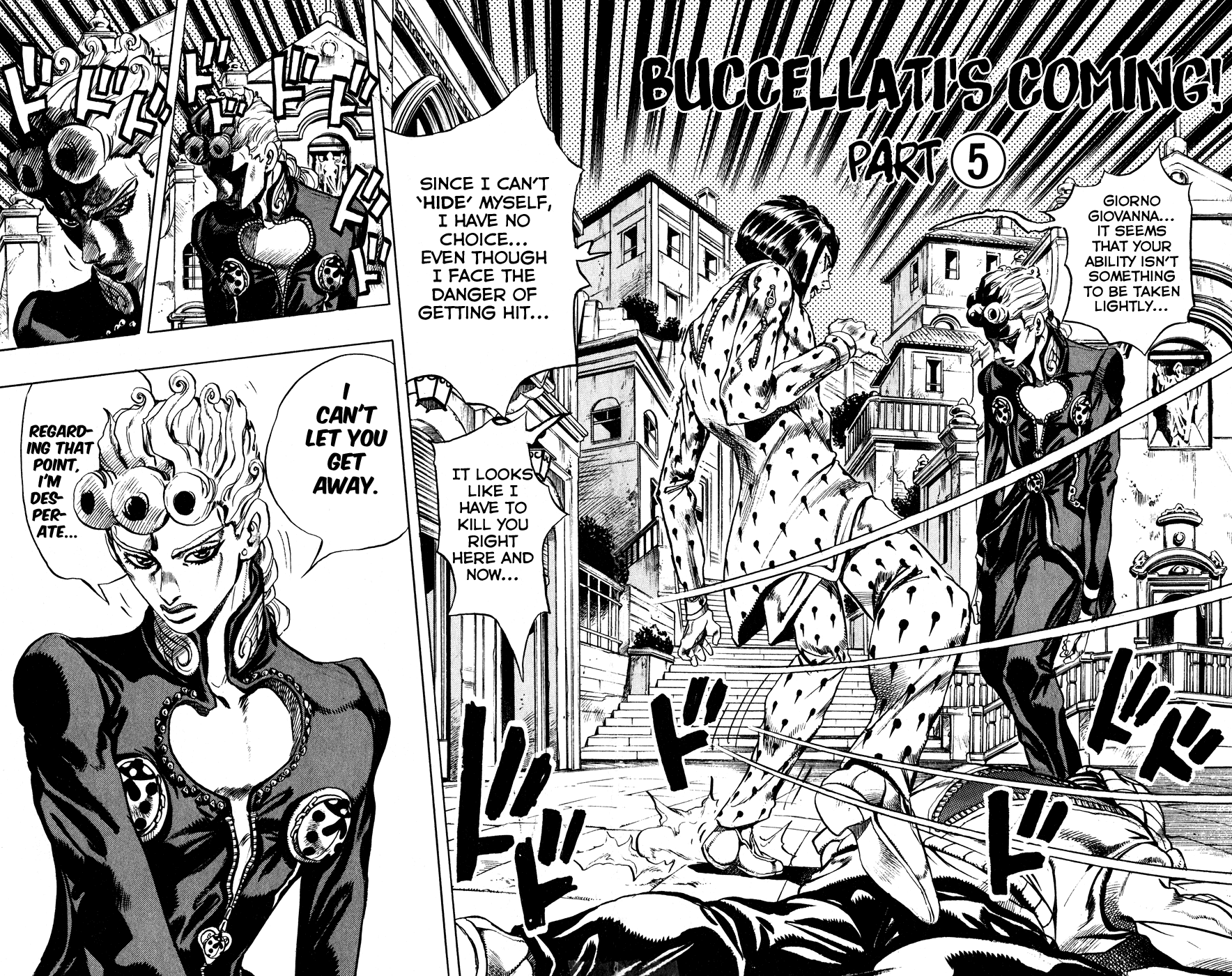 Jojo's Bizarre Adventure Part 5 - Vento Aureo chapter 8 - page 2