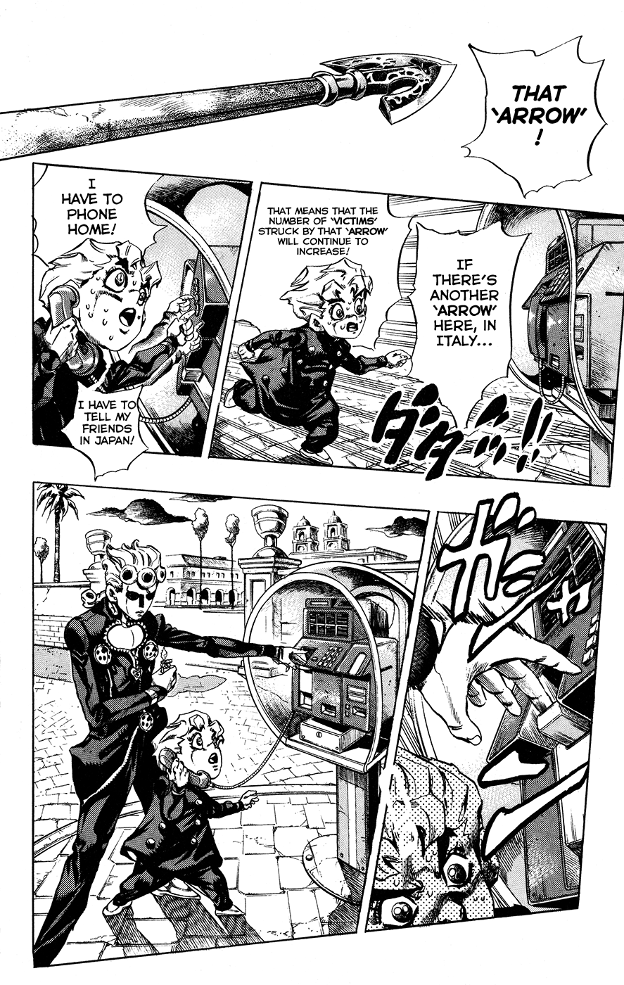 Jojo's Bizarre Adventure Part 5 - Vento Aureo chapter 16 - page 7