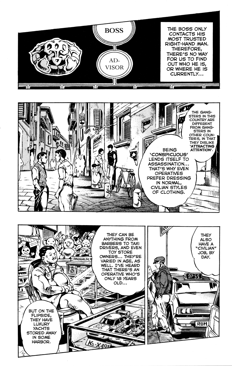 Jojo's Bizarre Adventure Part 5 - Vento Aureo chapter 17 - page 2