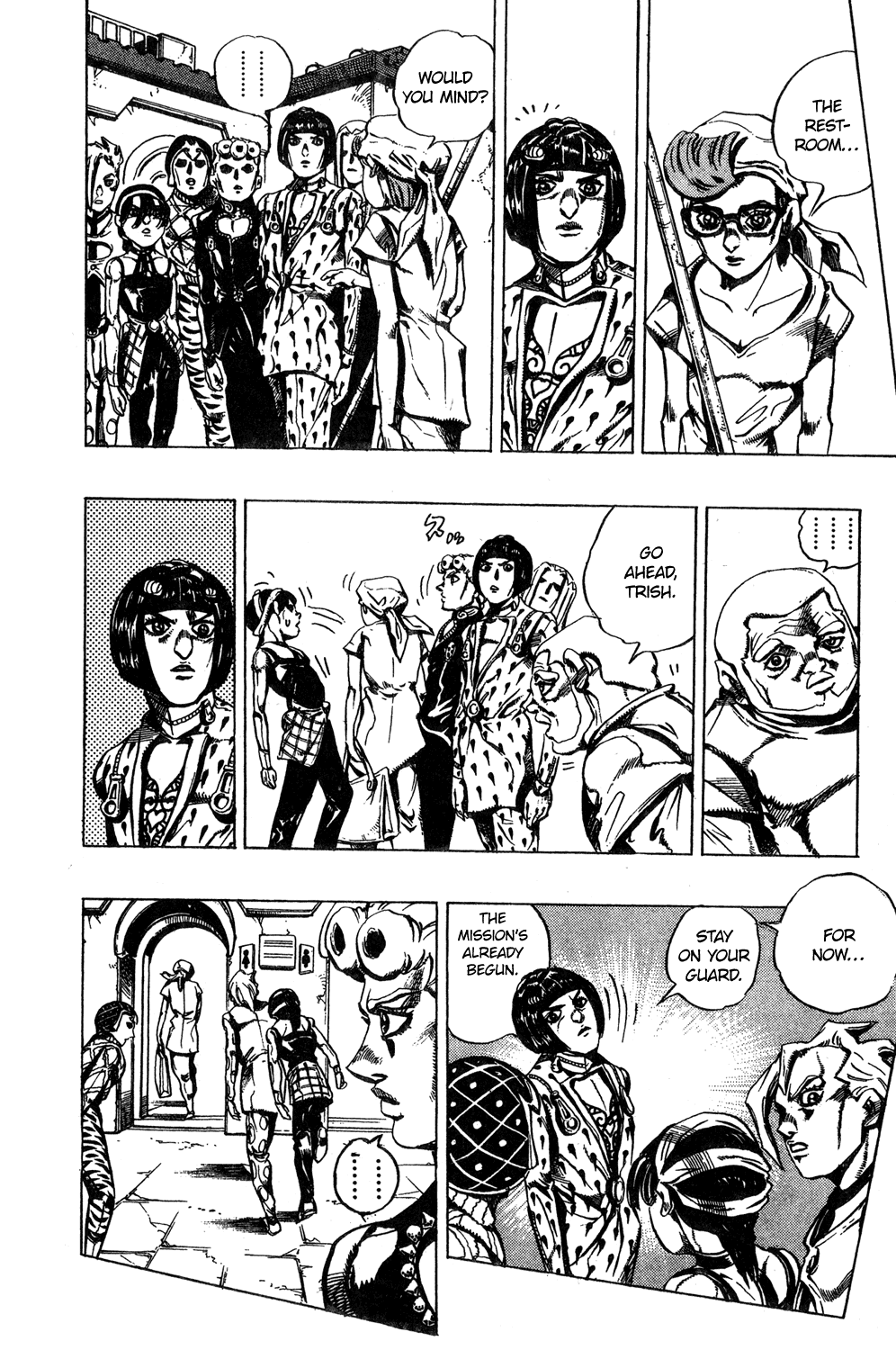 Jojo's Bizarre Adventure Part 5 - Vento Aureo chapter 30 - page 4