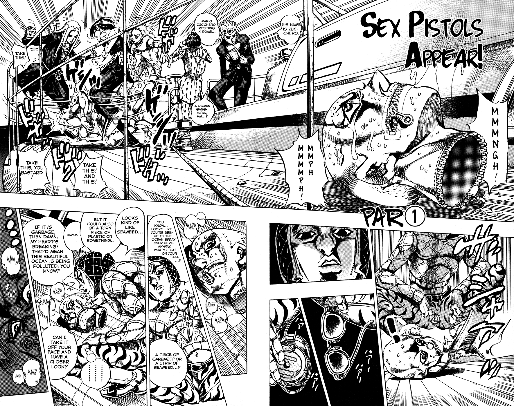 Jojo's Bizarre Adventure Part 5 - Vento Aureo chapter 23 - page 2