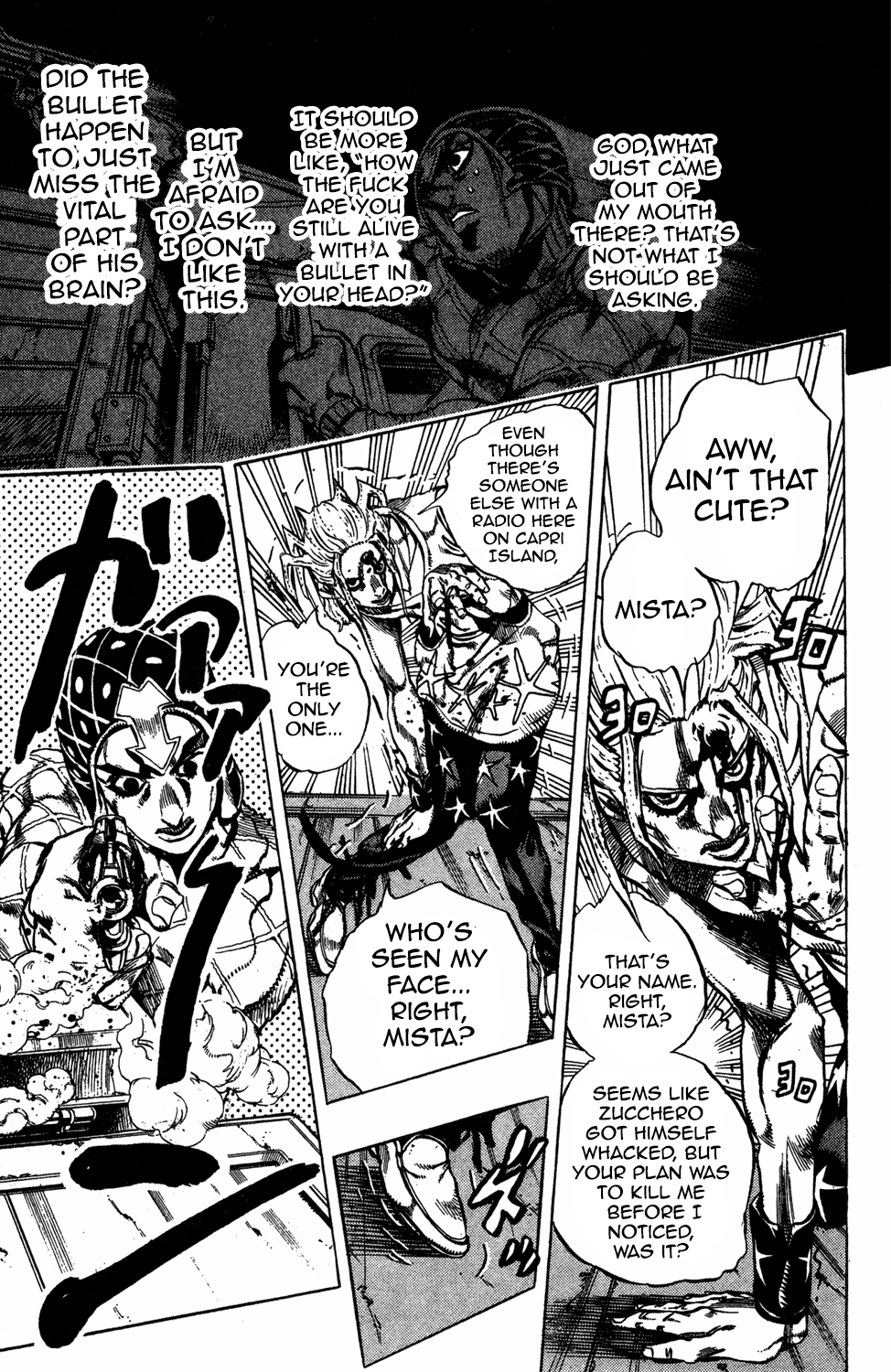 Jojo's Bizarre Adventure Part 5 - Vento Aureo chapter 26 - page 3
