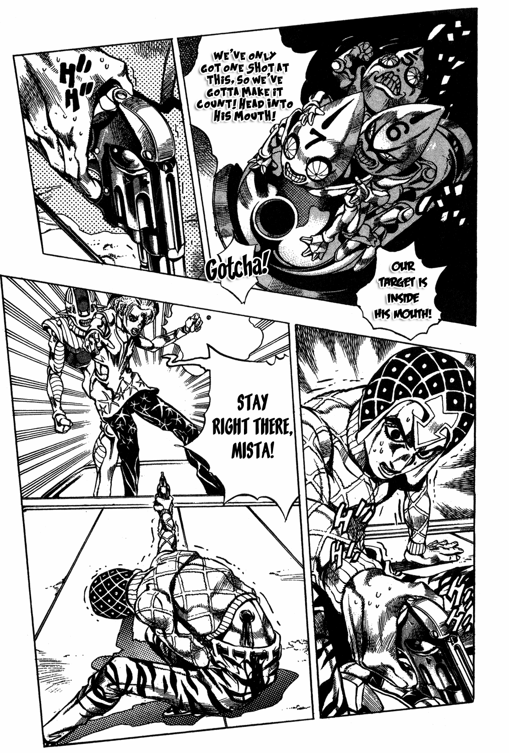 Jojo's Bizarre Adventure Part 5 - Vento Aureo chapter 28 - page 3