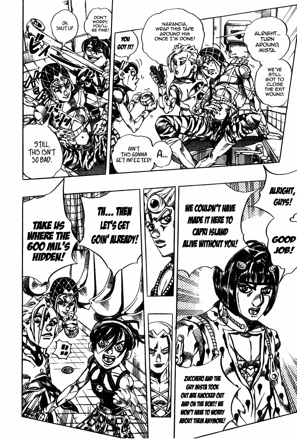Jojo's Bizarre Adventure Part 5 - Vento Aureo chapter 29 - page 4