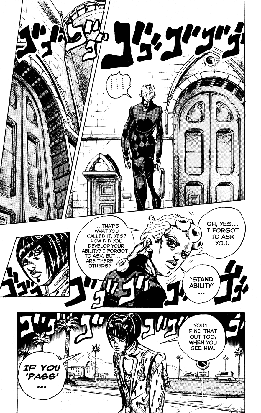 Jojo's Bizarre Adventure Part 5 - Vento Aureo chapter 9 - page 7