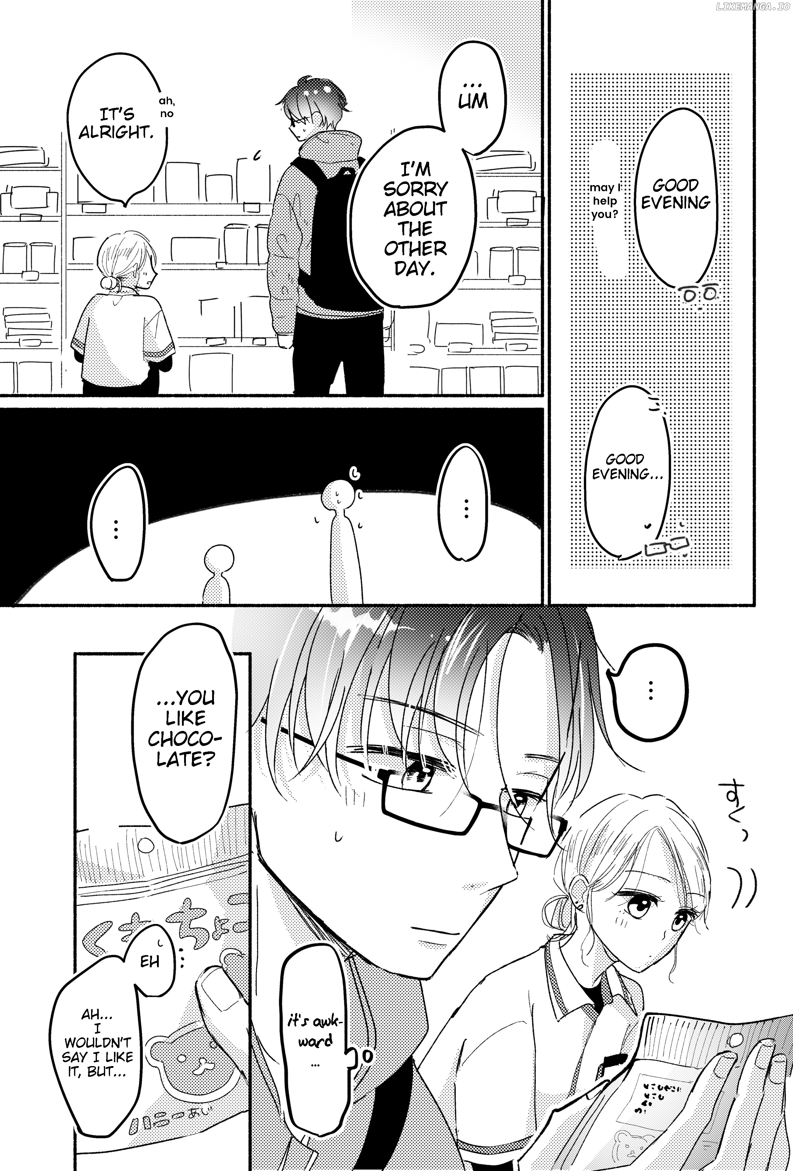 A Story about a Gyaru Working at a Convenience Store Who Gets Closer to a Customer She’s Interested In chapter 2 - page 2
