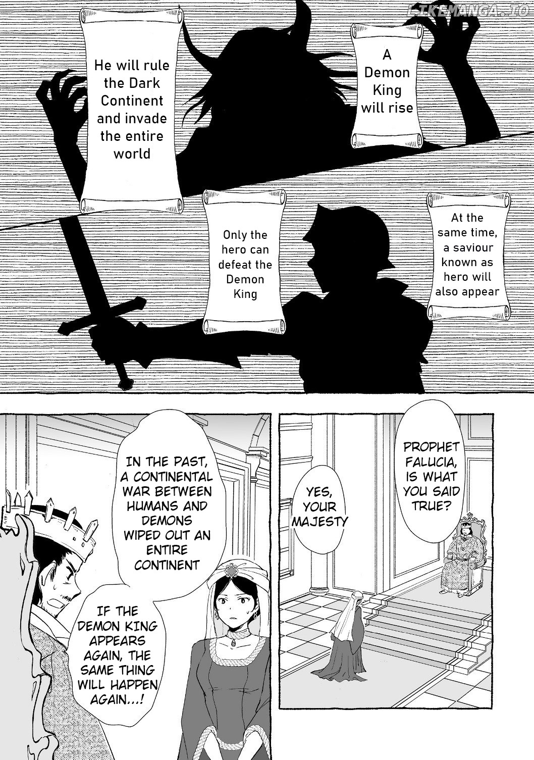 Ossan, Yuusha To Maou Wo Hirou chapter 1.1 - page 2