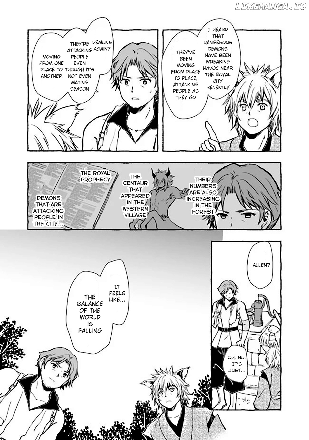 Ossan, Yuusha To Maou Wo Hirou chapter 8.1 - page 6