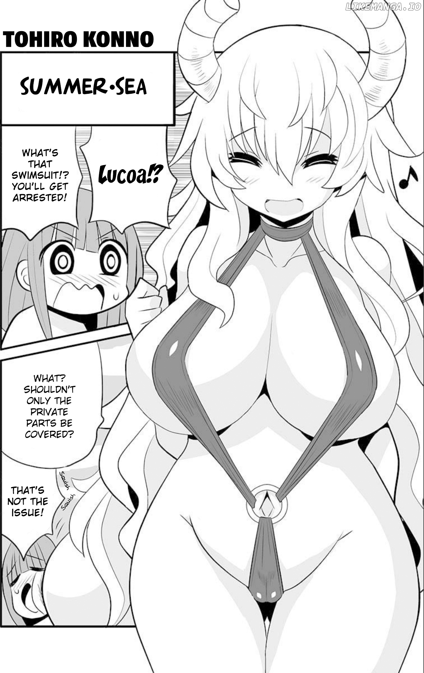 Kobayashi-San Chi No Maid Dragon Official Doujinshi Set chapter 1 - page 8