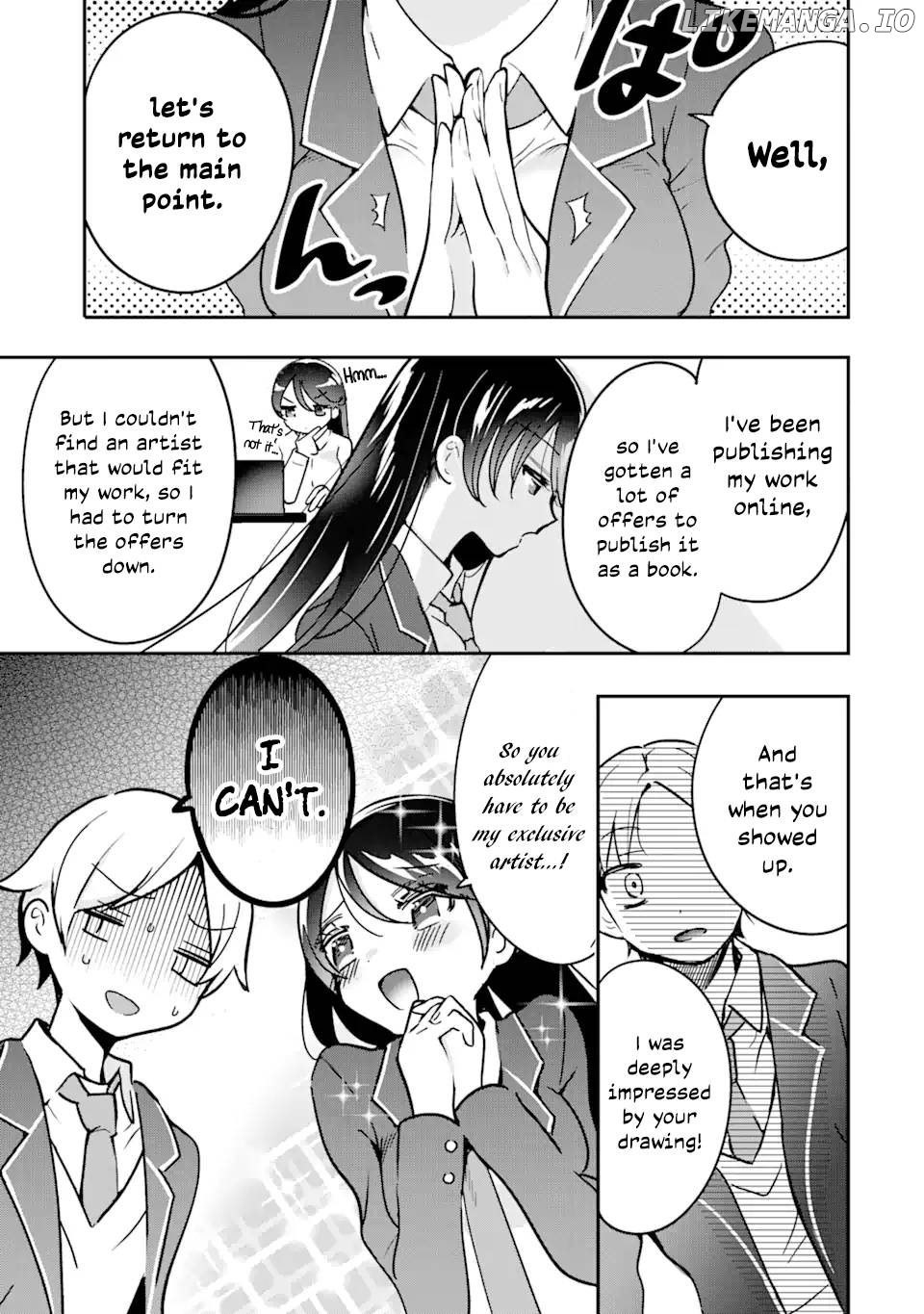The Number 1 Beautiful Girl in the School is in Love With Me, the XXX Artist. chapter 2.1 - page 4