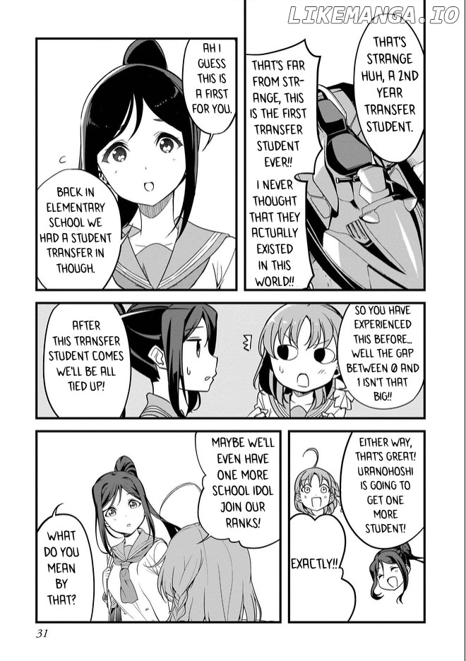 Love Live Sunshine: School Idol Diary chapter 1.5 - page 7