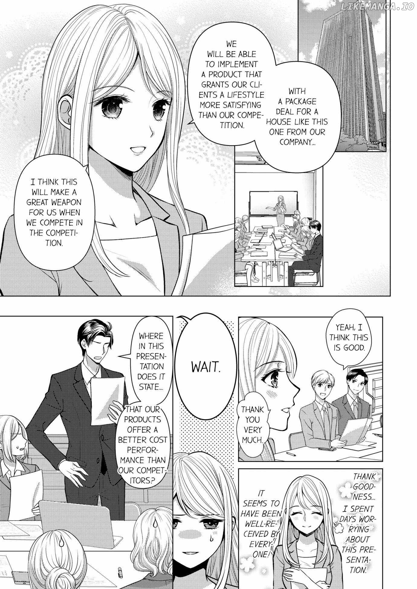 Iinazuke Shachou wa Itto ni Ueteiru 20nenkan Oazuke Sareta da, Kakugoshiro yo? Chapter 1 - page 1