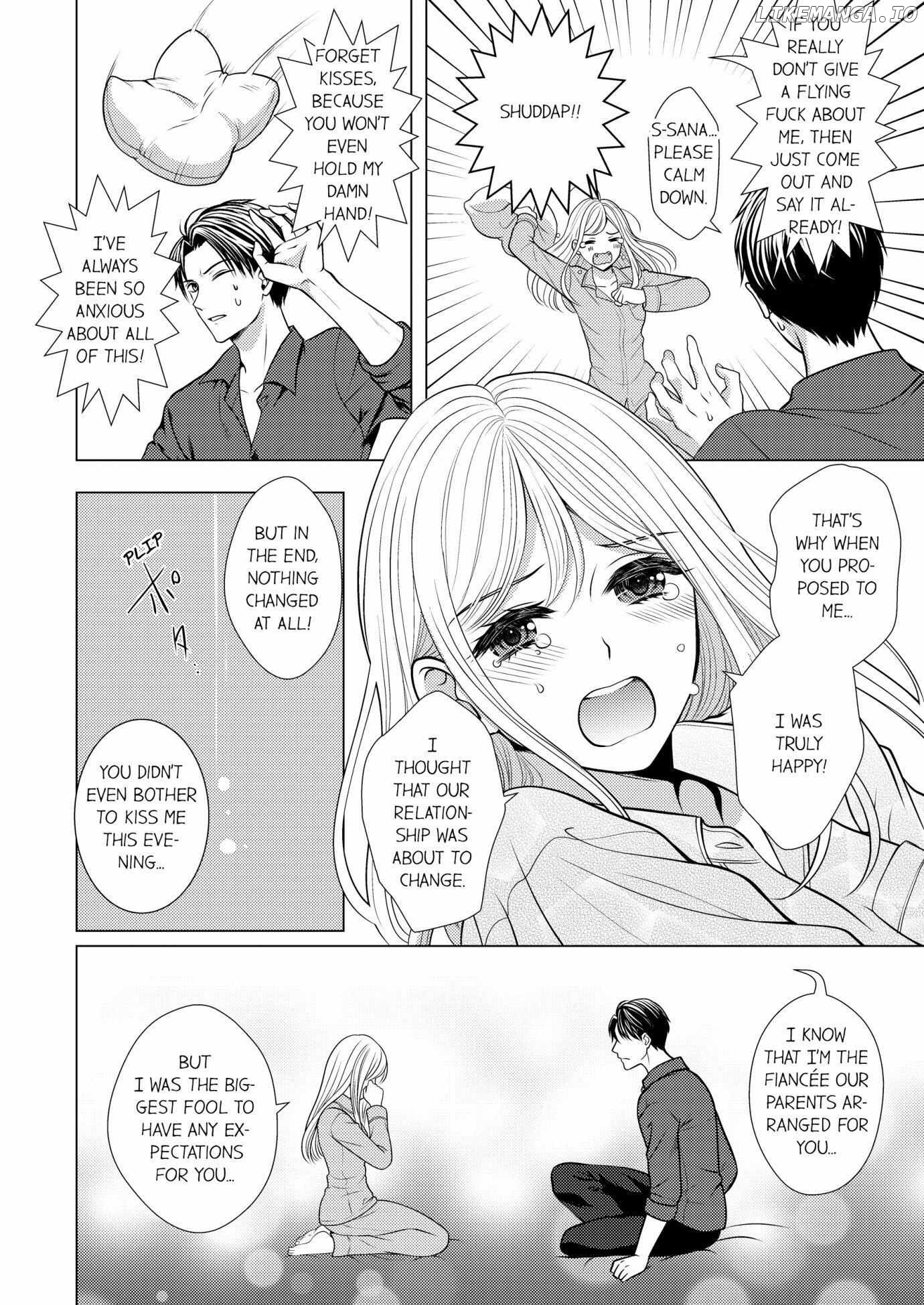 Iinazuke Shachou wa Itto ni Ueteiru 20nenkan Oazuke Sareta da, Kakugoshiro yo? Chapter 1 - page 14
