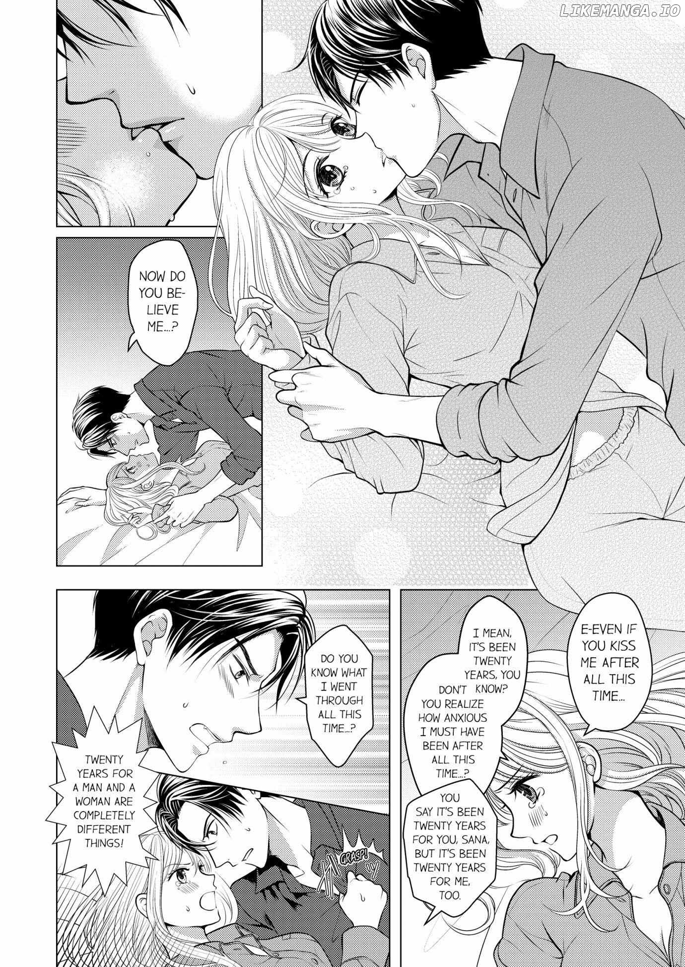 Iinazuke Shachou wa Itto ni Ueteiru 20nenkan Oazuke Sareta da, Kakugoshiro yo? Chapter 1 - page 16