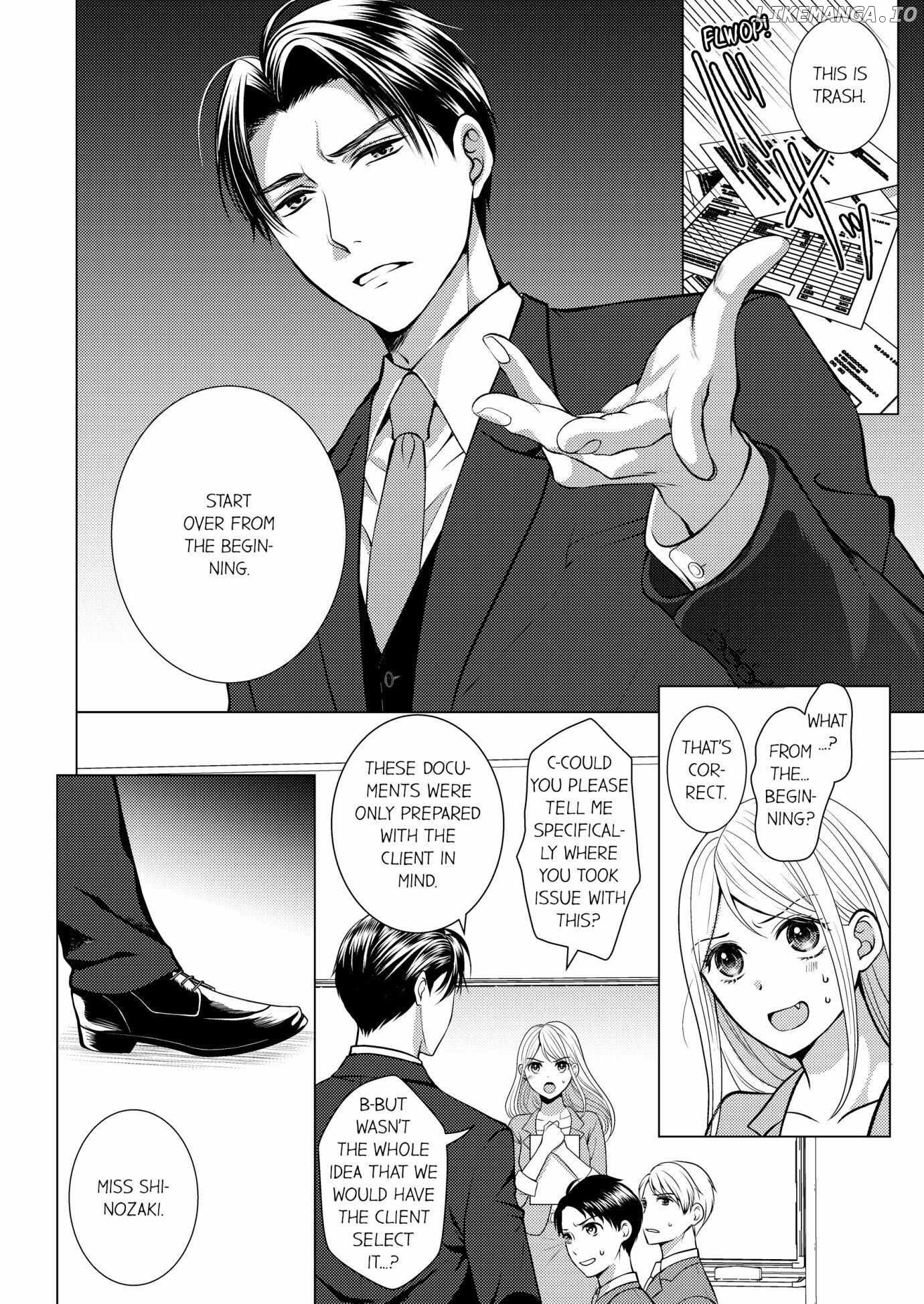 Iinazuke Shachou wa Itto ni Ueteiru 20nenkan Oazuke Sareta da, Kakugoshiro yo? Chapter 1 - page 2
