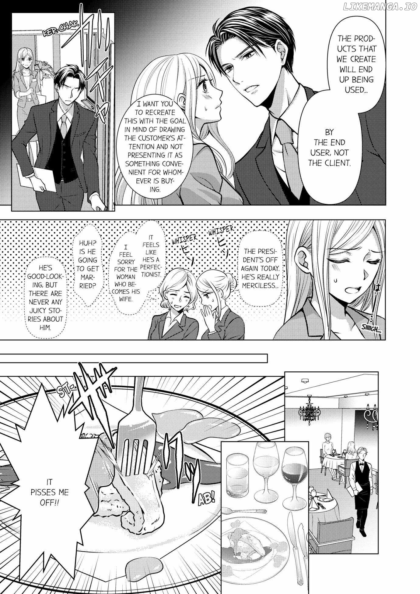 Iinazuke Shachou wa Itto ni Ueteiru 20nenkan Oazuke Sareta da, Kakugoshiro yo? Chapter 1 - page 3
