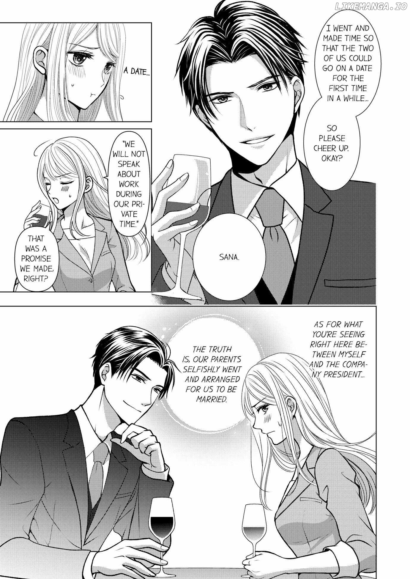 Iinazuke Shachou wa Itto ni Ueteiru 20nenkan Oazuke Sareta da, Kakugoshiro yo? Chapter 1 - page 5