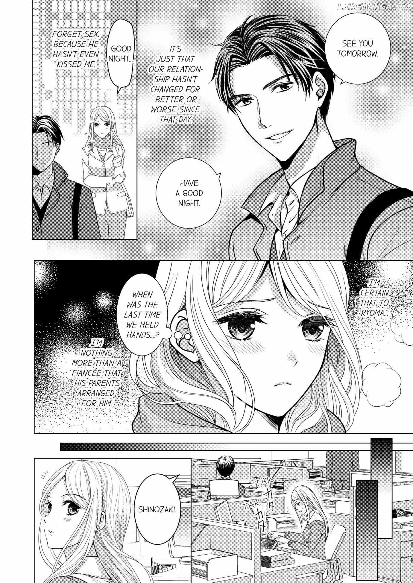 Iinazuke Shachou wa Itto ni Ueteiru 20nenkan Oazuke Sareta da, Kakugoshiro yo? Chapter 1 - page 8