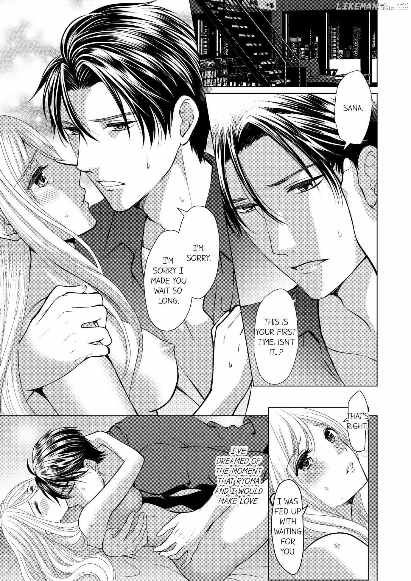 Iinazuke Shachou wa Itto ni Ueteiru 20nenkan Oazuke Sareta da, Kakugoshiro yo? Chapter 2 - page 1