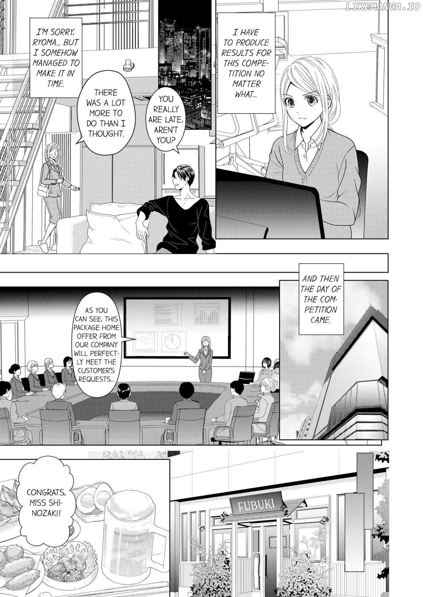 Iinazuke Shachou wa Itto ni Ueteiru 20nenkan Oazuke Sareta da, Kakugoshiro yo? Chapter 2 - page 17