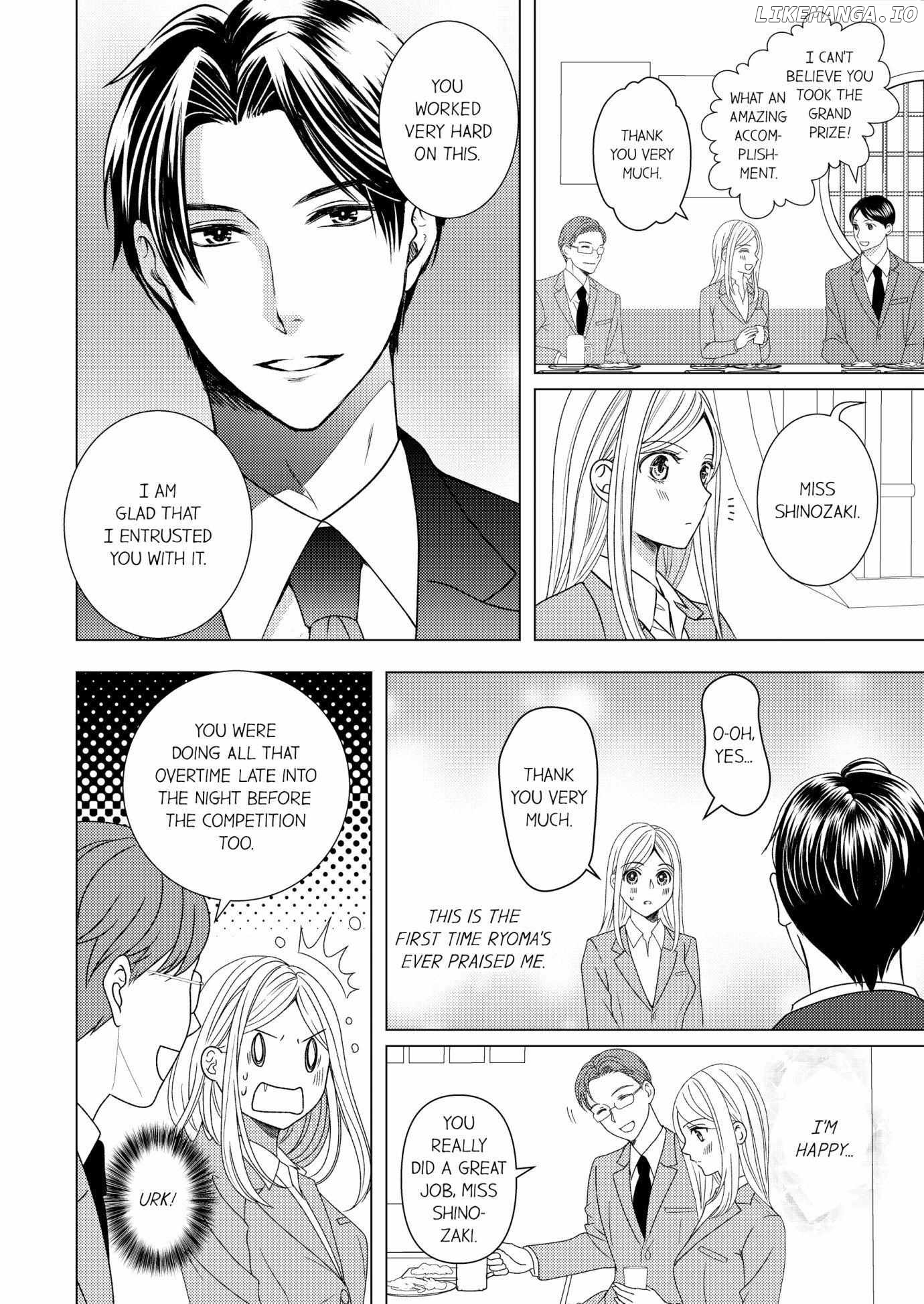Iinazuke Shachou wa Itto ni Ueteiru 20nenkan Oazuke Sareta da, Kakugoshiro yo? Chapter 2 - page 18