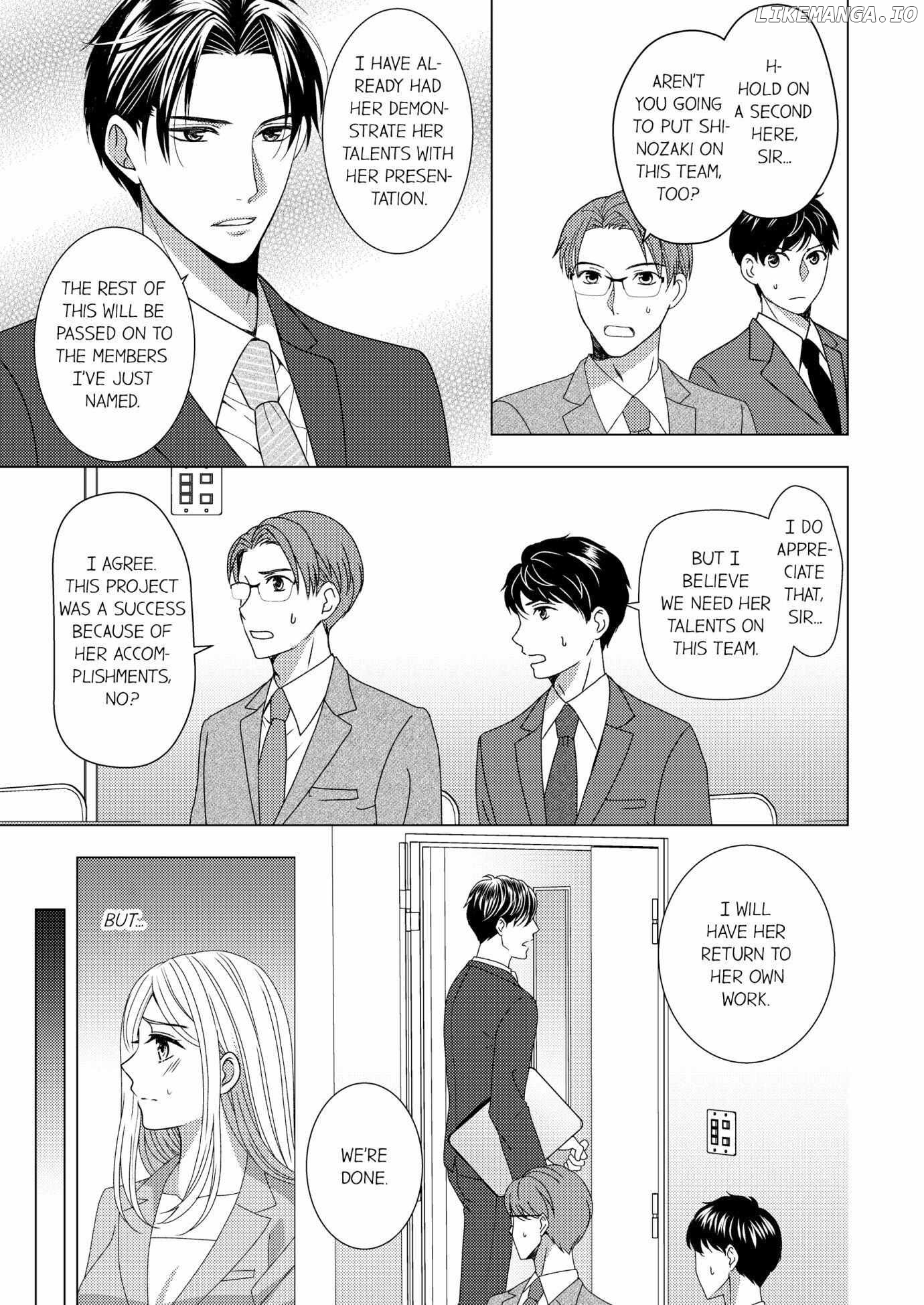 Iinazuke Shachou wa Itto ni Ueteiru 20nenkan Oazuke Sareta da, Kakugoshiro yo? Chapter 2 - page 21
