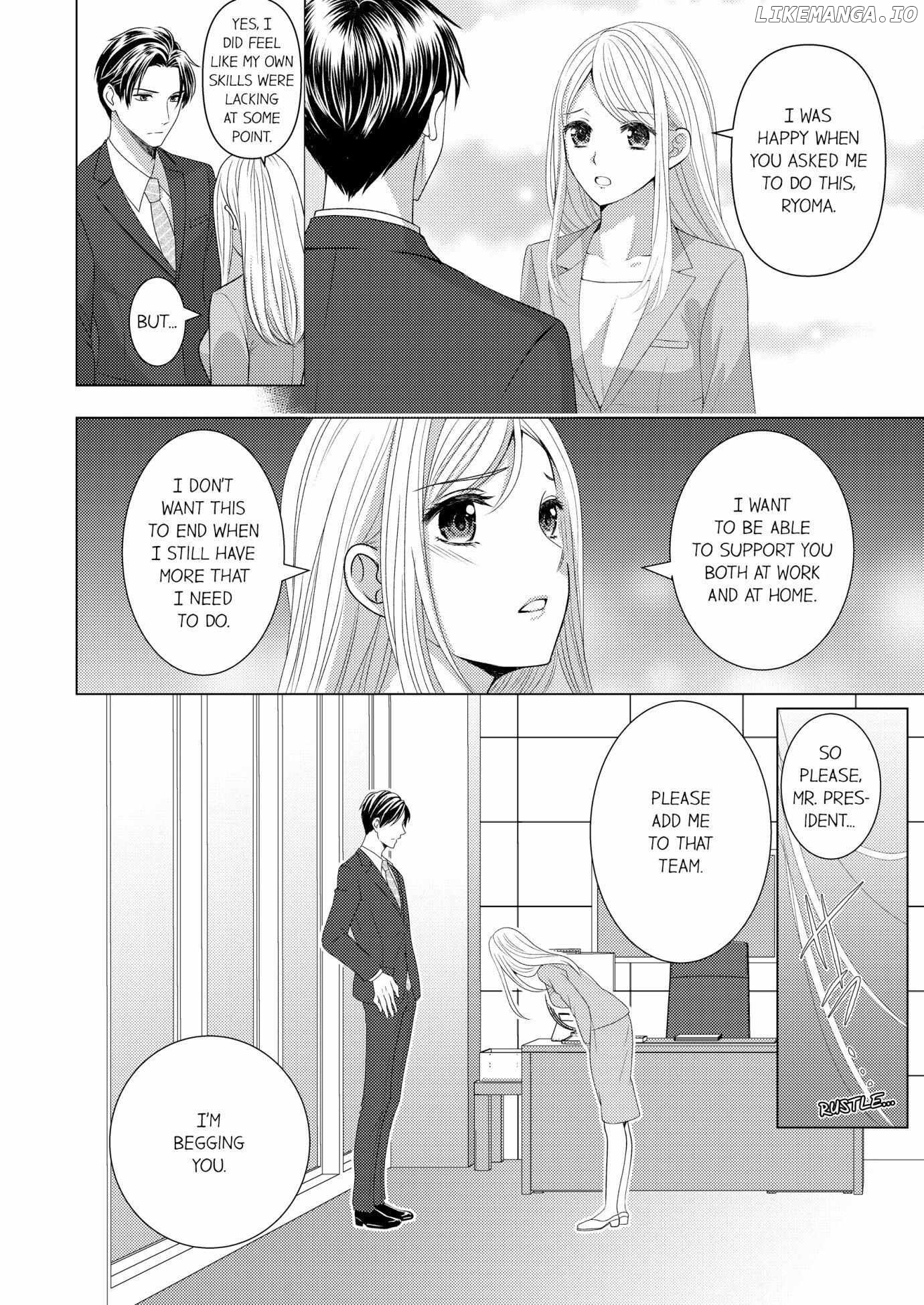 Iinazuke Shachou wa Itto ni Ueteiru 20nenkan Oazuke Sareta da, Kakugoshiro yo? Chapter 2 - page 24