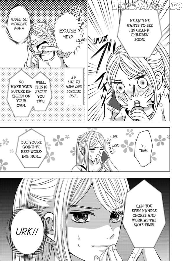 Iinazuke Shachou wa Itto ni Ueteiru 20nenkan Oazuke Sareta da, Kakugoshiro yo? Chapter 3 - page 21