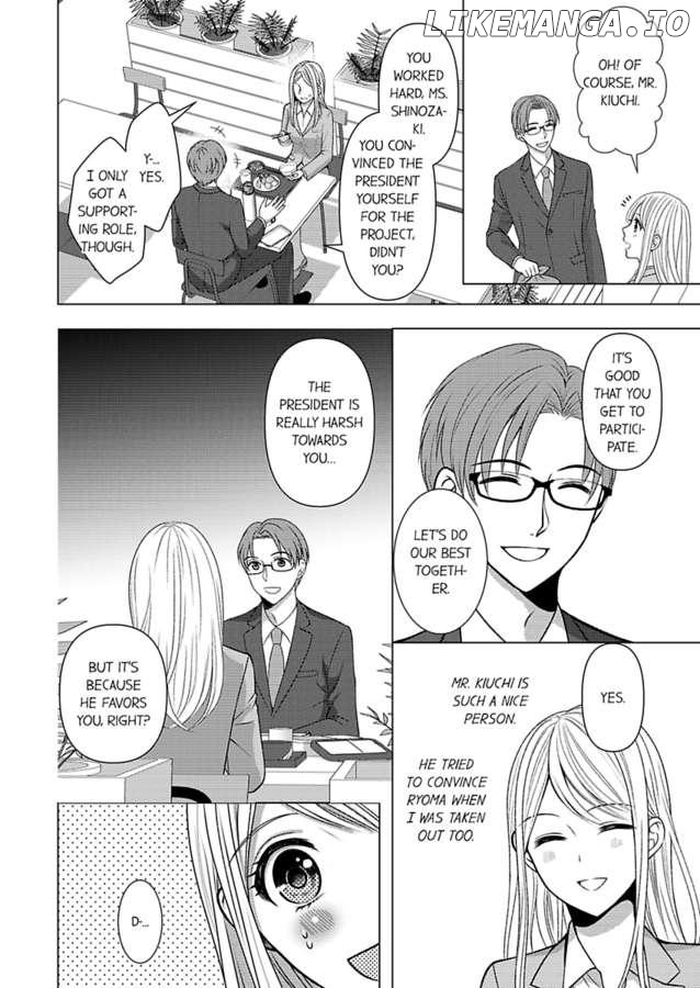 Iinazuke Shachou wa Itto ni Ueteiru 20nenkan Oazuke Sareta da, Kakugoshiro yo? Chapter 3 - page 24