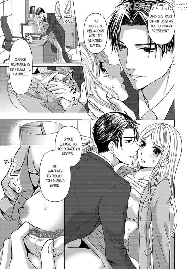 Iinazuke Shachou wa Itto ni Ueteiru 20nenkan Oazuke Sareta da, Kakugoshiro yo? Chapter 3 - page 7