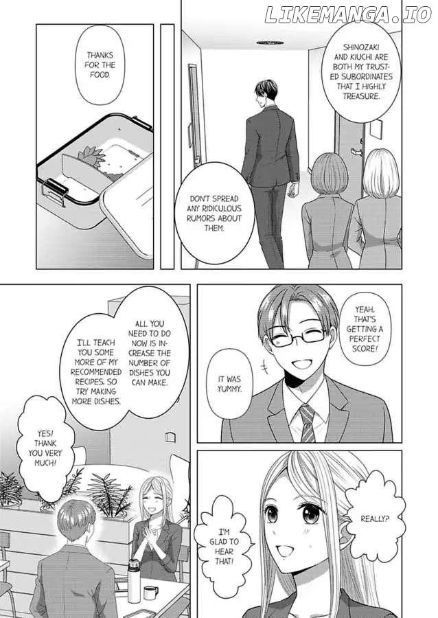 Iinazuke Shachou wa Itto ni Ueteiru 20nenkan Oazuke Sareta da, Kakugoshiro yo? Chapter 4 - page 21