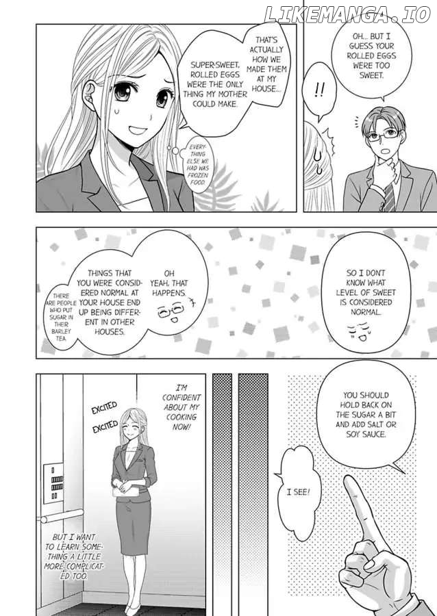 Iinazuke Shachou wa Itto ni Ueteiru 20nenkan Oazuke Sareta da, Kakugoshiro yo? Chapter 4 - page 22