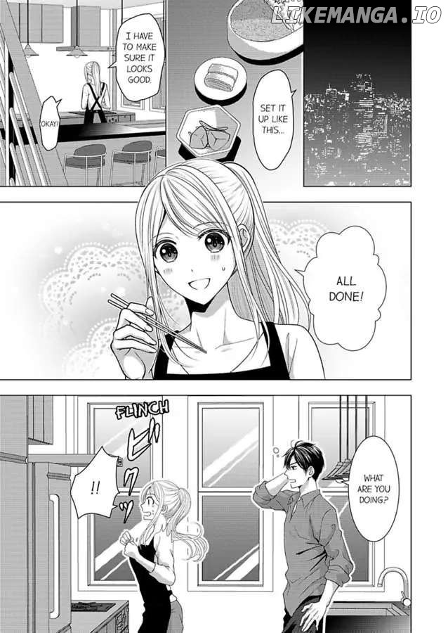 Iinazuke Shachou wa Itto ni Ueteiru 20nenkan Oazuke Sareta da, Kakugoshiro yo? Chapter 4 - page 3