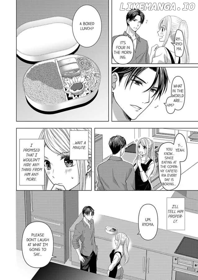 Iinazuke Shachou wa Itto ni Ueteiru 20nenkan Oazuke Sareta da, Kakugoshiro yo? Chapter 4 - page 4