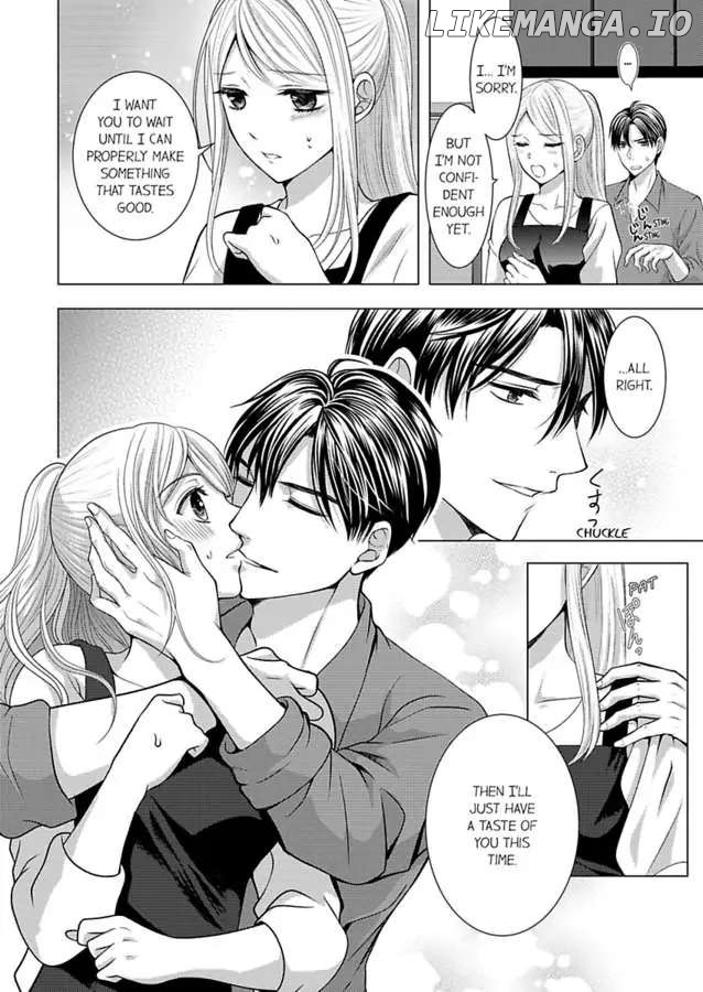 Iinazuke Shachou wa Itto ni Ueteiru 20nenkan Oazuke Sareta da, Kakugoshiro yo? Chapter 4 - page 6