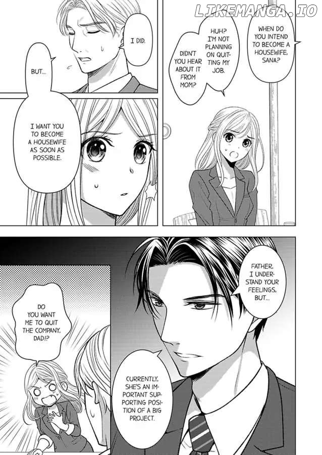 Iinazuke Shachou wa Itto ni Ueteiru 20nenkan Oazuke Sareta da, Kakugoshiro yo? Chapter 5 - page 7