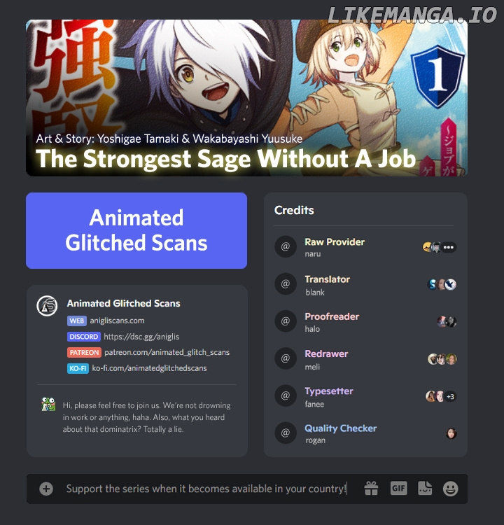The Strongest Sage Without a Job – I Couldn’t Get a Job and Was Exiled, But with the Knowledge of the Game, I Was the Strongest in the Other World chapter 7 - page 1