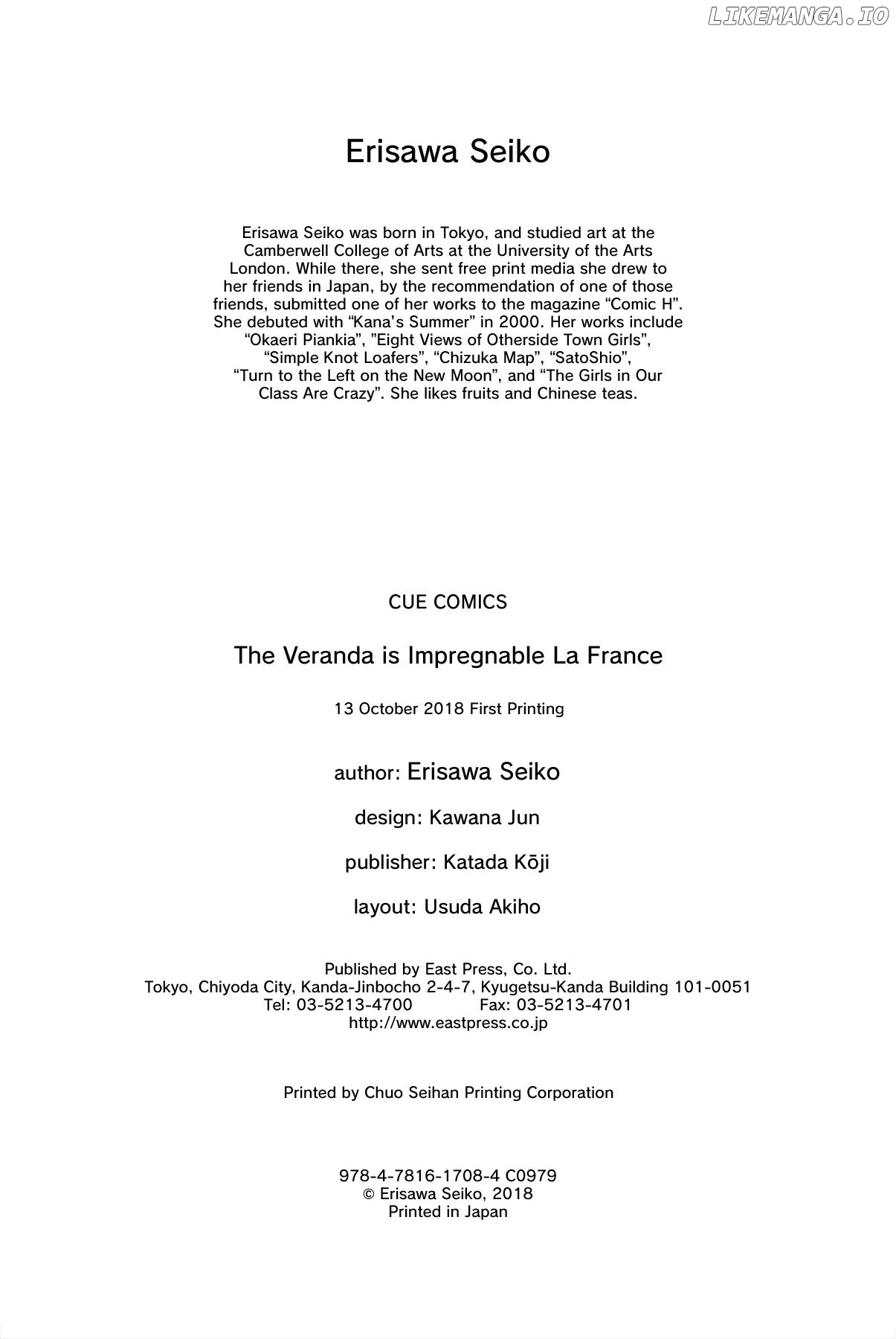 The Veranda Is Impregnable La Franca chapter 8 - page 26