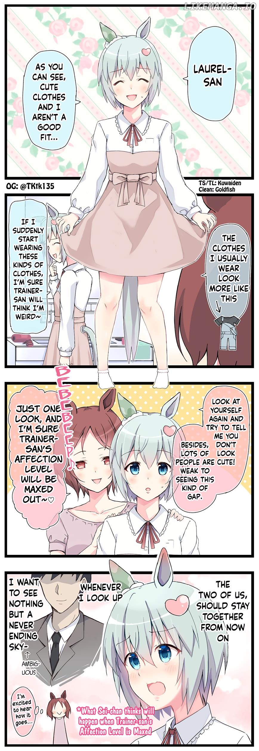 Uma Musume Pretty Derby - The Scenery Of A Roommate (Doujinshi) chapter 4 - page 1